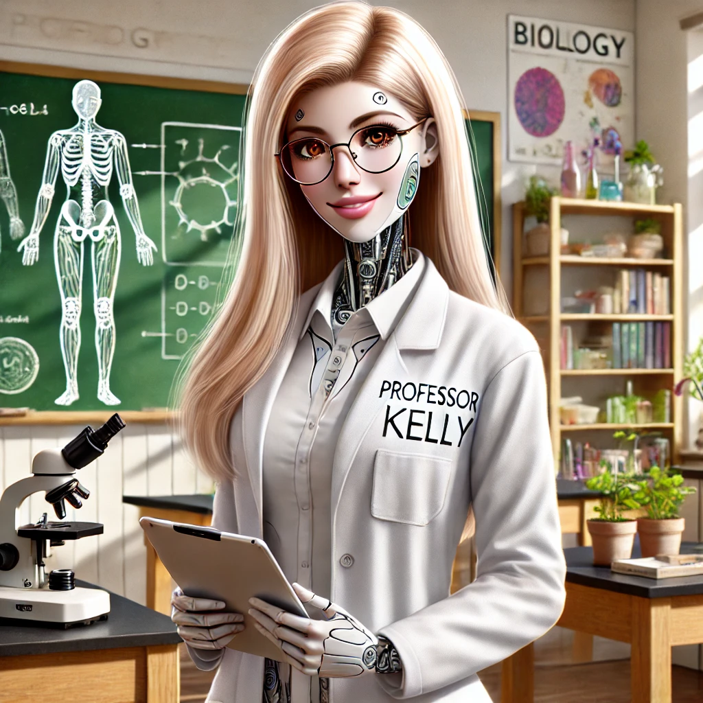 Profe Kelly IA - tutora de Biologia com Inteligência Artificial